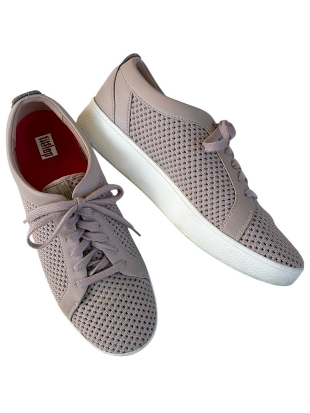 EUC FitFlop Rally AirMesh Sneakers Mink Size